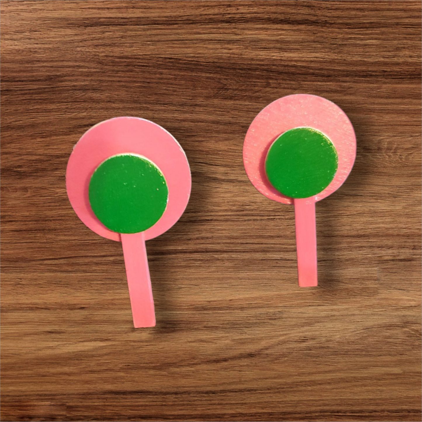Pink & Green Mini Trees