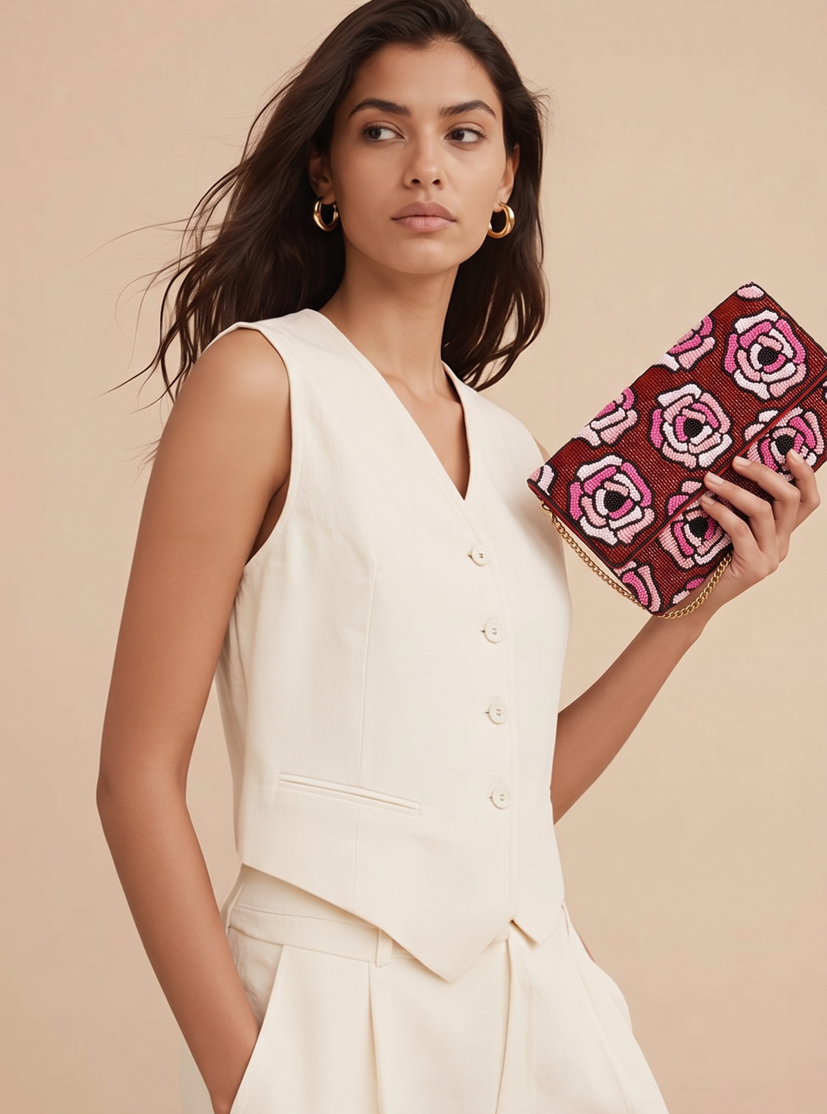 Blush Bloom Clutch/Crossbody