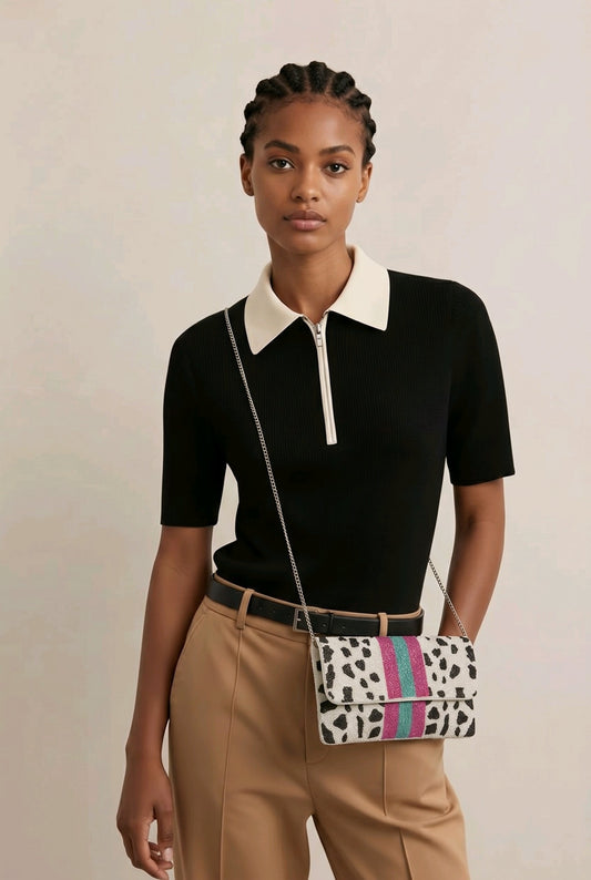 Uptown Safari Clutch/Crossbody ✨