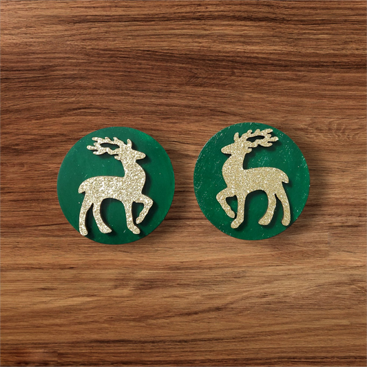 Golden Reinder - Dark Green