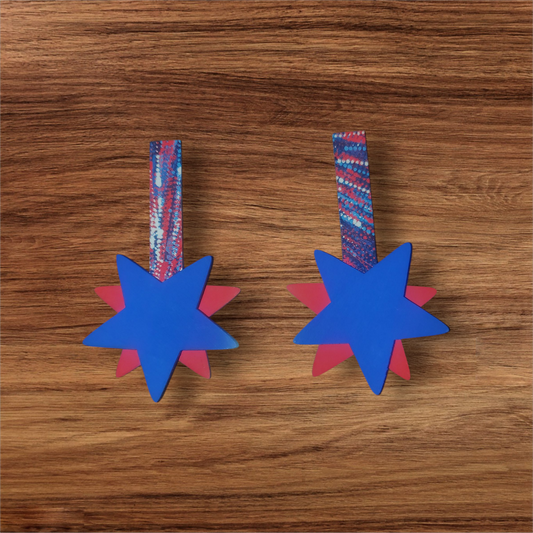 Red, White & Blue Starburst