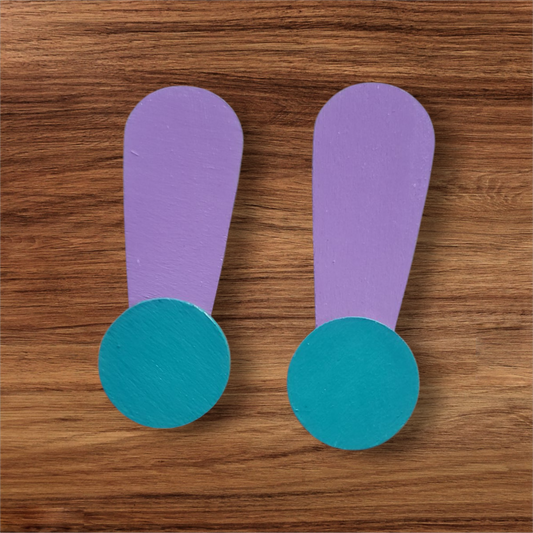 I Said What I Said!! - Purple and Turquoise