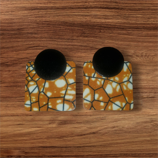 Orange & Green Horizon - Giraffe-ish