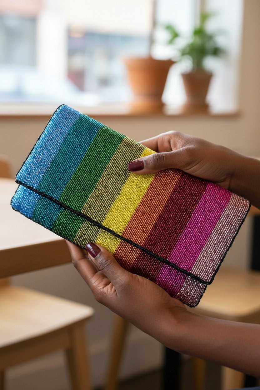 Kaleidoscope Crossbody Clutch✨