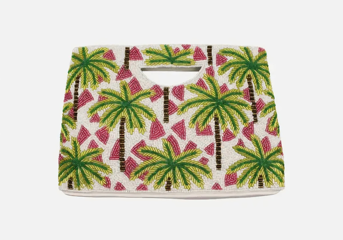 Tropical Palm Tote