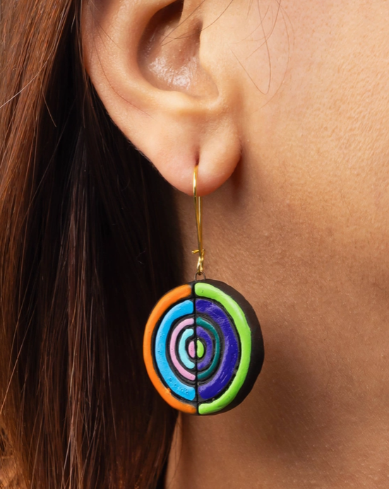 Geo Pop Clay Jewelry Set✨