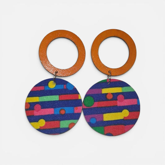 Colorblock Drop/Hoop 🎨(multiple)
